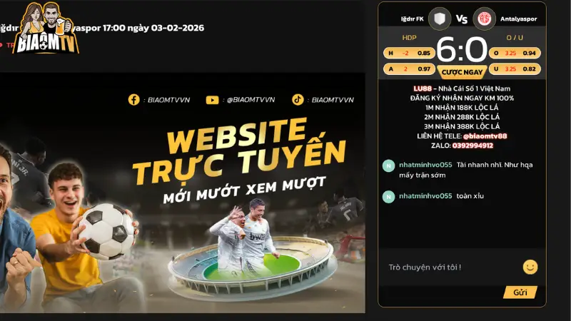 Không gian trao đổi và bình luận